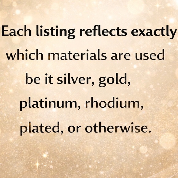 Neiman Marcus Jewelry - ✨✨Materials